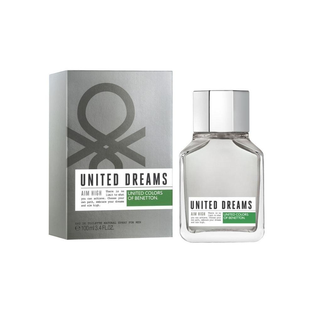 Frasco oficial do perfume BNT AIM HIGH MEN EDT 100ML