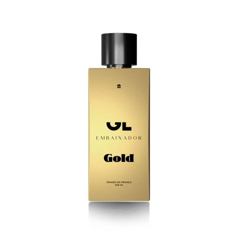 Frasco oficial do perfume *GL EMBAIXADOR GOLD DEO COL 100ML
