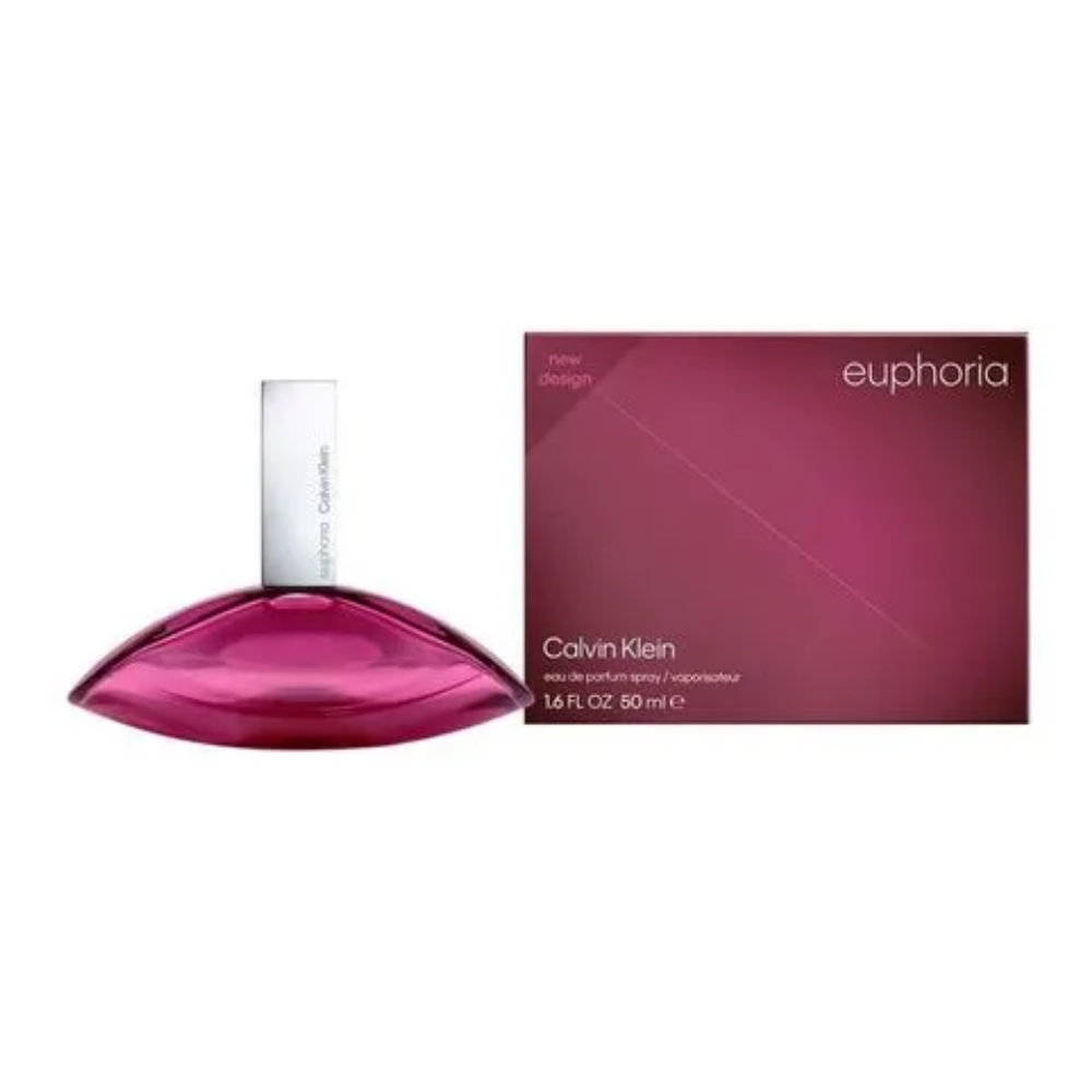 Frasco oficial do perfume CK EUPHORIA WOMAN EDP 50ML