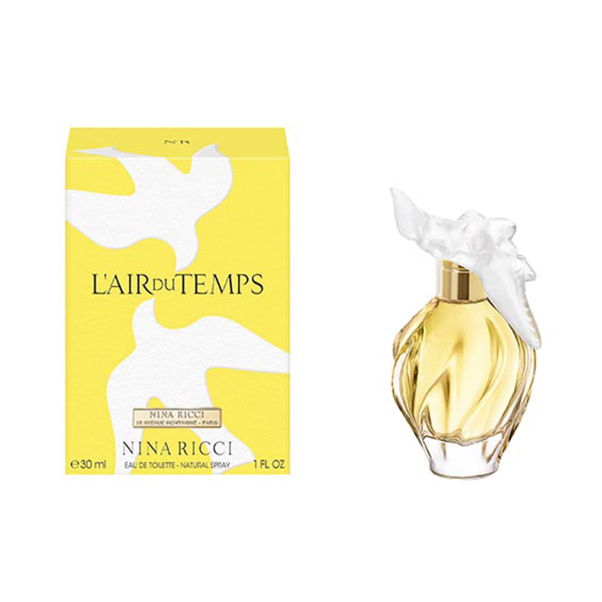 Frasco oficial do perfume NR NINA L AIR DU TEMPS EDT 30ML