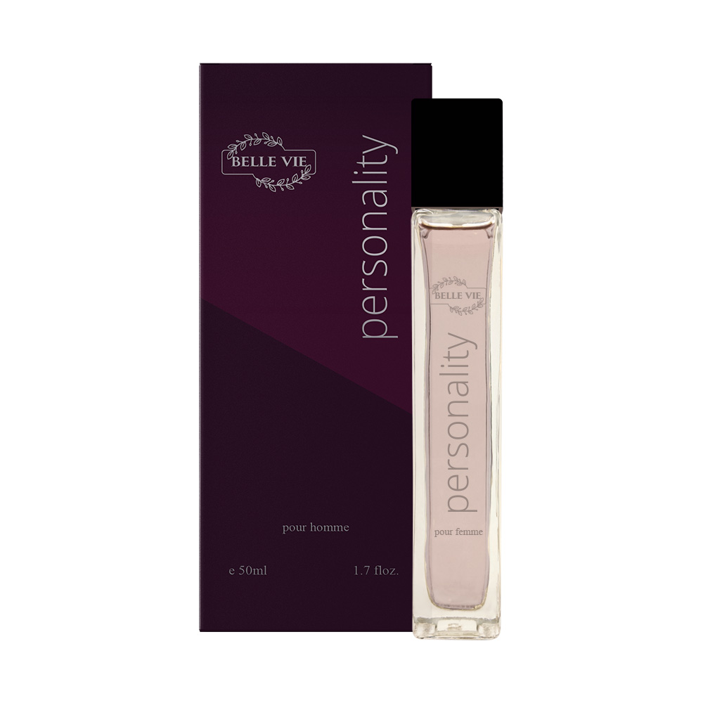 Frasco oficial do perfume BELLE VIE PERSONALITY DEO COL POUR FEMME 50ML
