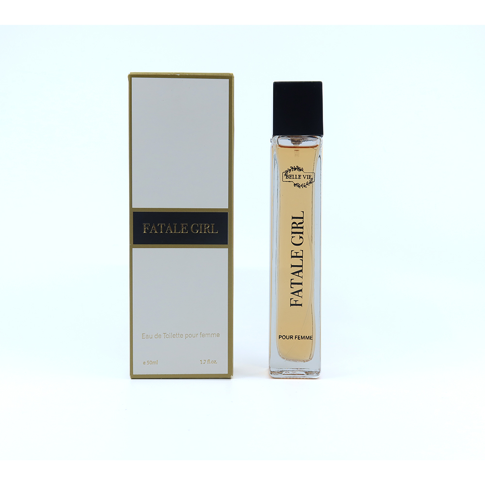 Frasco oficial do perfume BELLE VIE FATALE GIRL DEO COL POUR FEMME 50ML