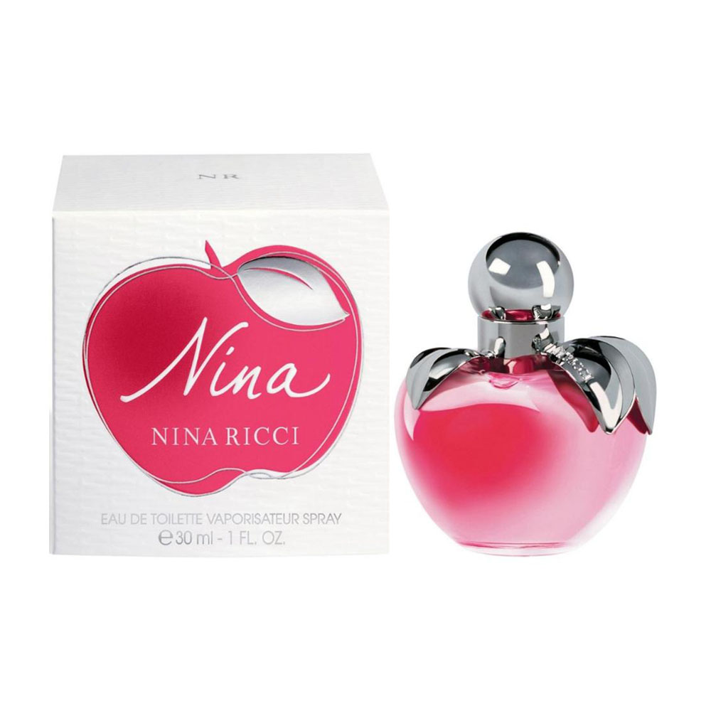 Frasco oficial do perfume NR NINA EDT 30ML