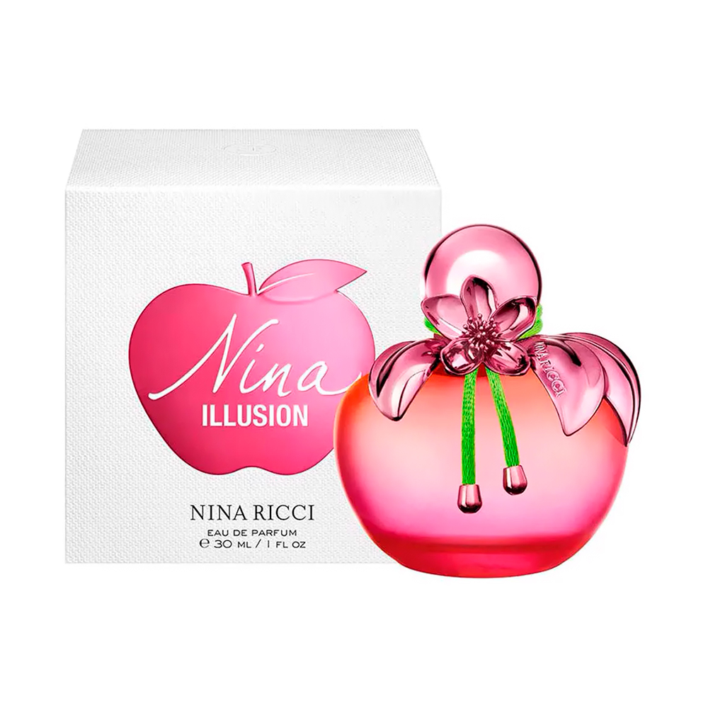 Frasco oficial do perfume NR NINA ILLUSION EDP 30ML
