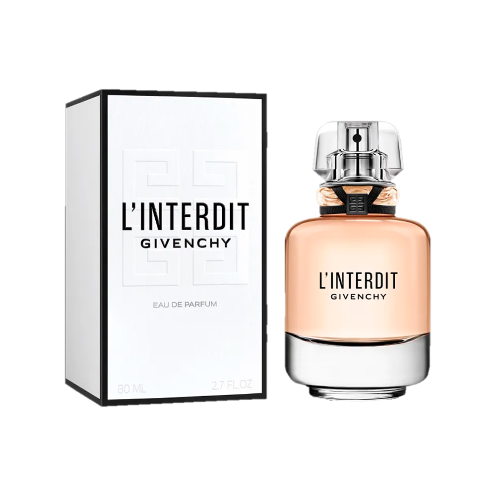 Frasco oficial do perfume GIVENCHY L INTERDIT WOMAN EDP 35ML