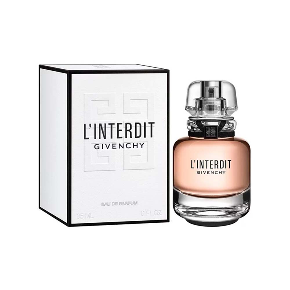 Frasco oficial do perfume GIVENCHY L INTERDIT WOMAN EDP 50ML