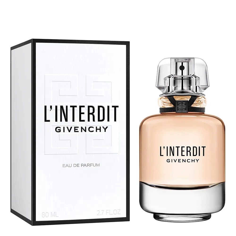 Frasco oficial do perfume GIVENCHY L INTERDIT WOMAN EDP 80ML