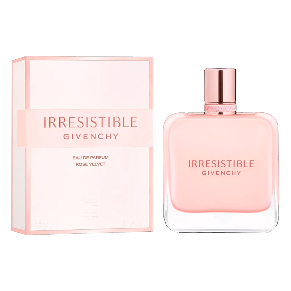 Frasco oficial do perfume GIVENCHY IRRESISTIBLE ROSE VELVET EDP 35ML
