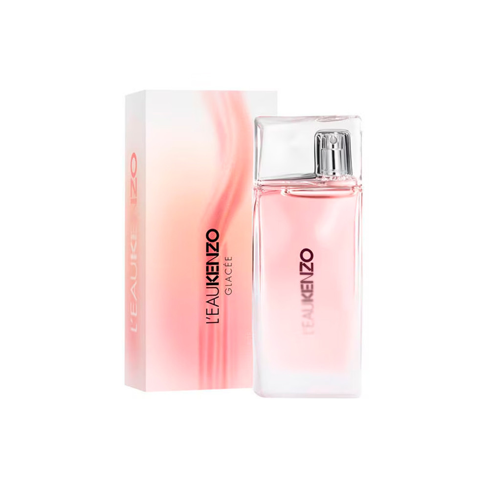 Frasco oficial do perfume *L EAU KENZO GLACEE FEMME EDT 50ML