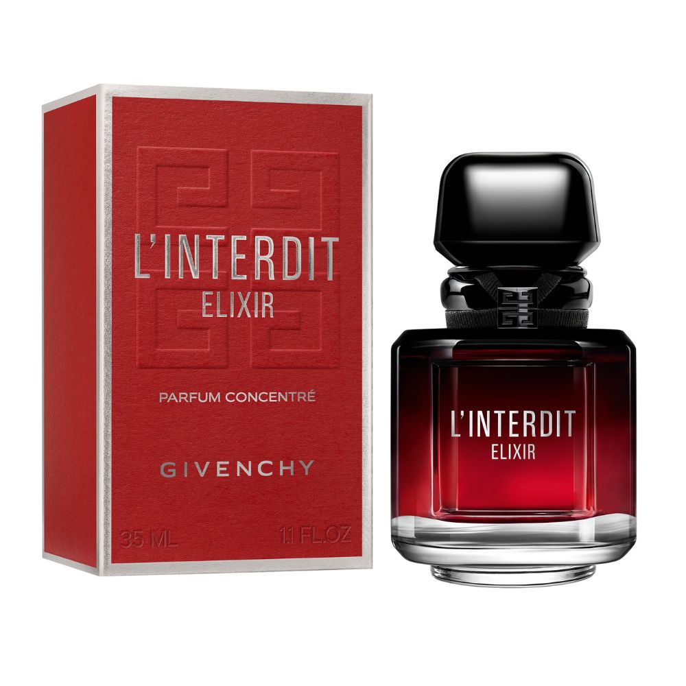 Frasco oficial do perfume GIVENCHY L INTERDIT ELIXIR PARFUM 35ML