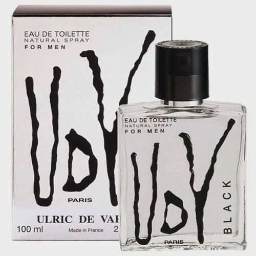 Frasco oficial do perfume UDV BLACK FOR MAN EDT 100ML