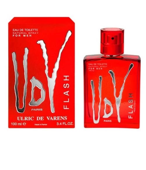 Frasco oficial do perfume UDV FLASH POUR HOMME EDT 100ML