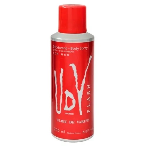 Frasco oficial do perfume UDV FLASH POUR HOMME DEODORANT 200ML