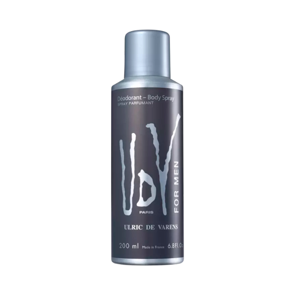 Frasco oficial do perfume UDV FOR MEN DEODORANT 200ML