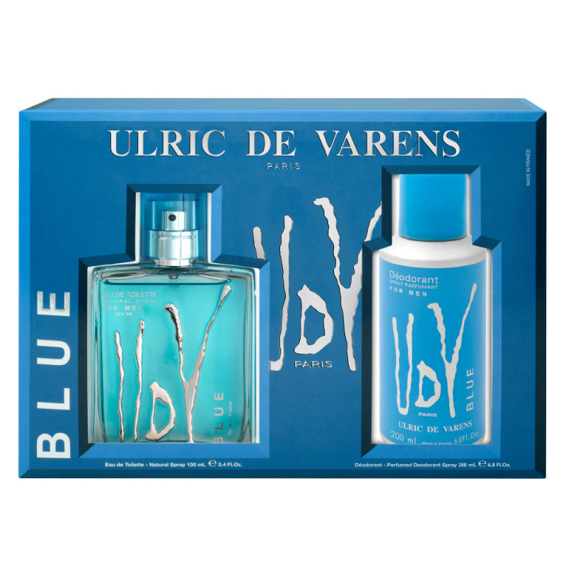 Frasco oficial do perfume COFFRET UDV BLUE EDT 100ML DEO BS 200ML