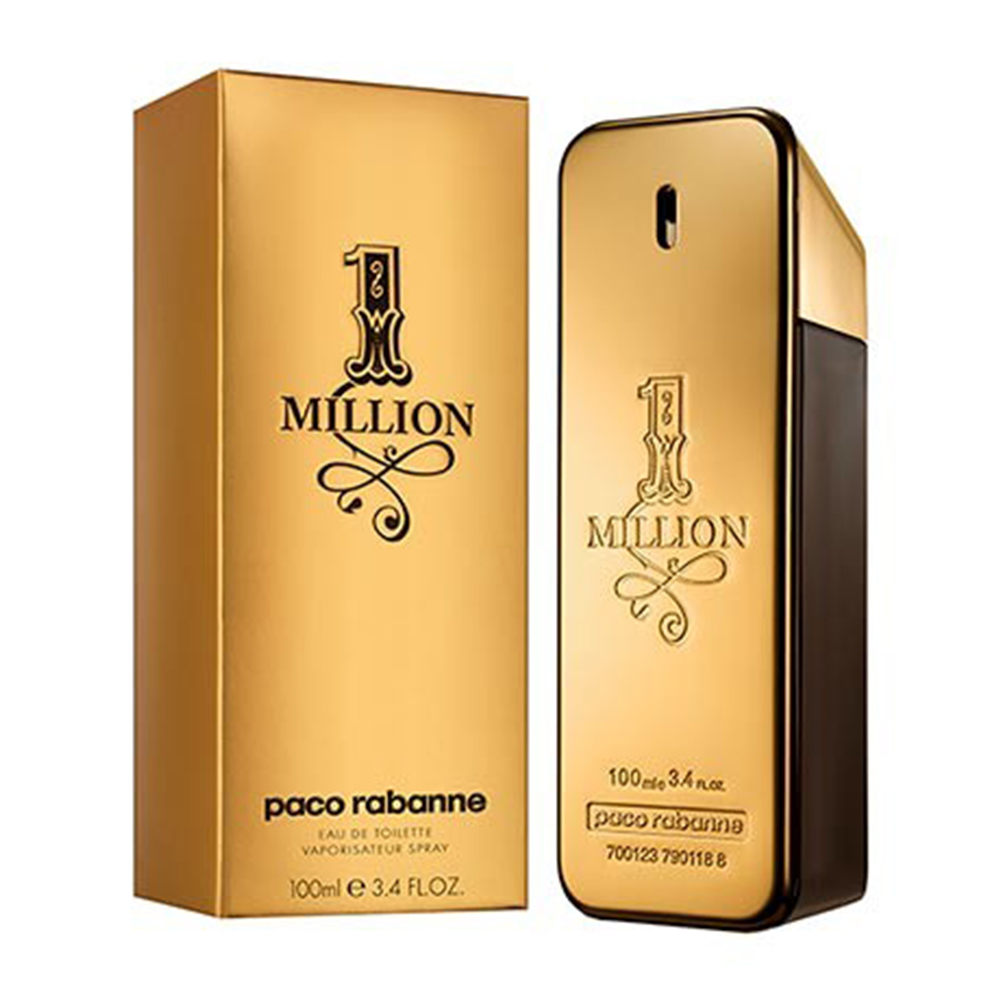 Frasco oficial do perfume PR 1 MILLION EDT 100ML