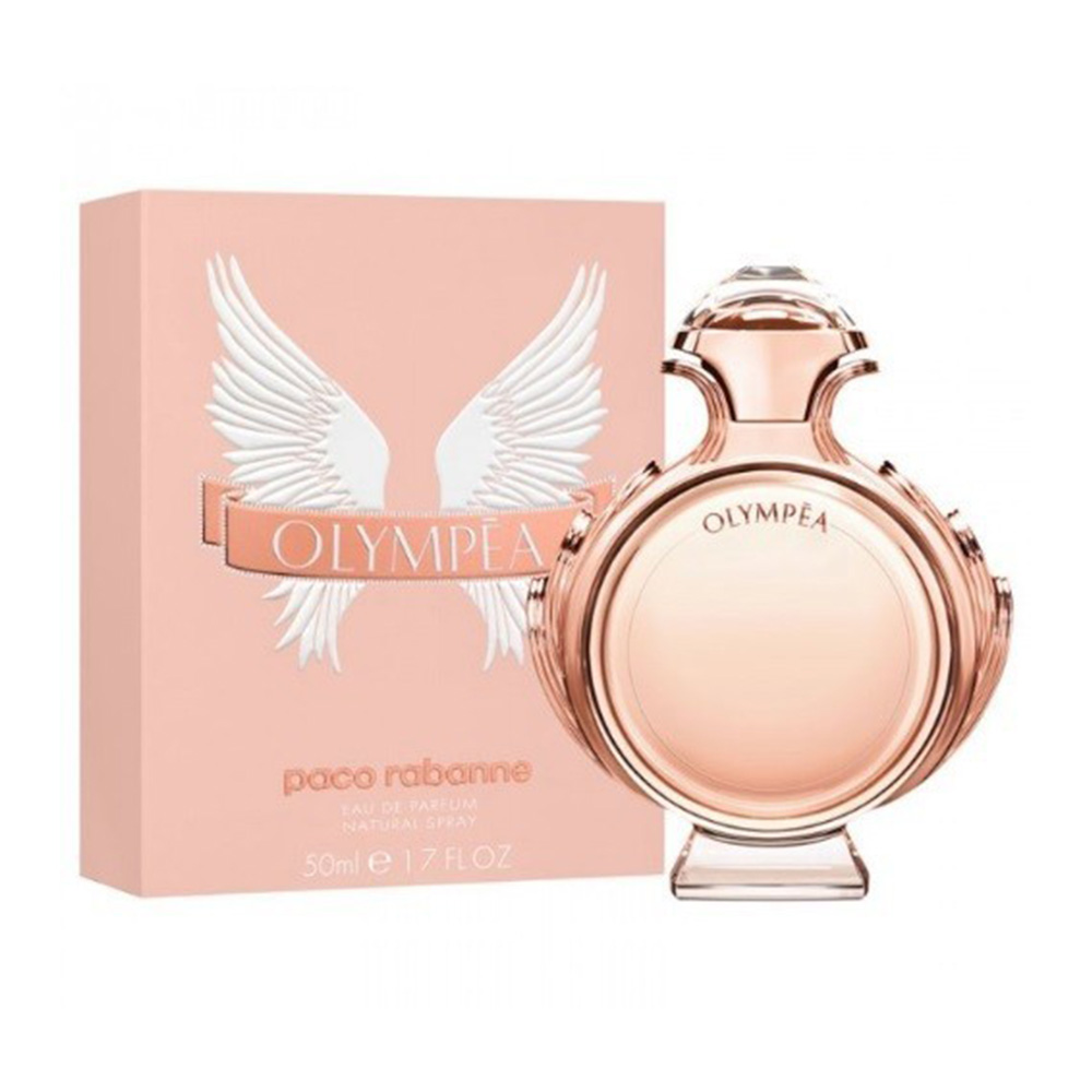 Frasco oficial do perfume PR OLYMPEA EDP 50ML
