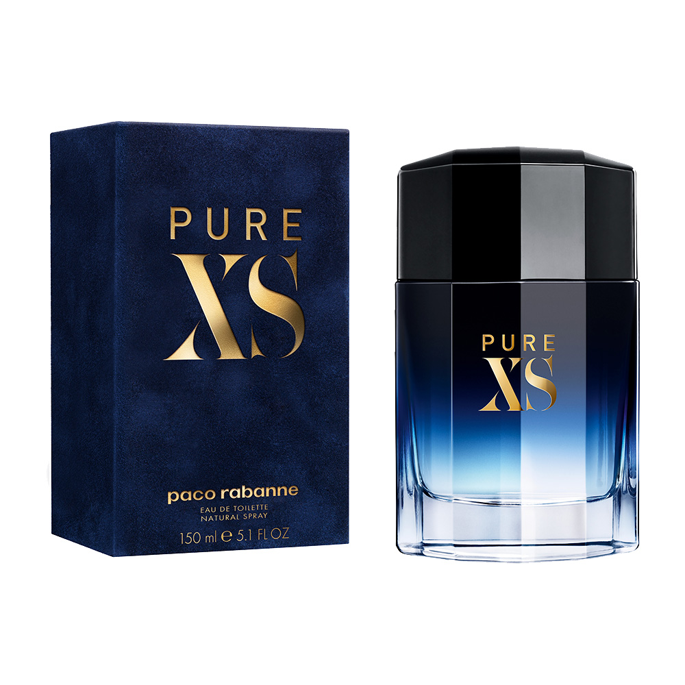 Frasco oficial do perfume PR PURE XS EDT 100ML