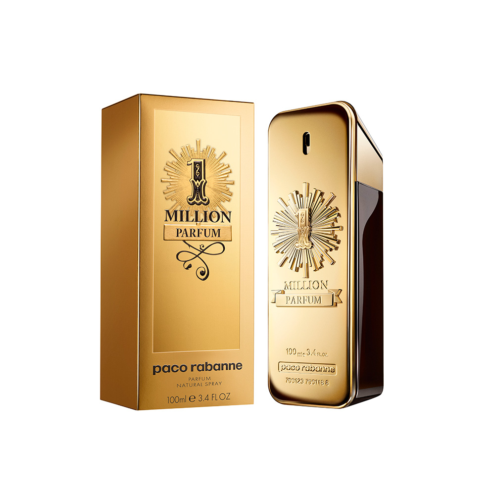 Frasco oficial do perfume PR 1 MILLION PARFUM 50ML