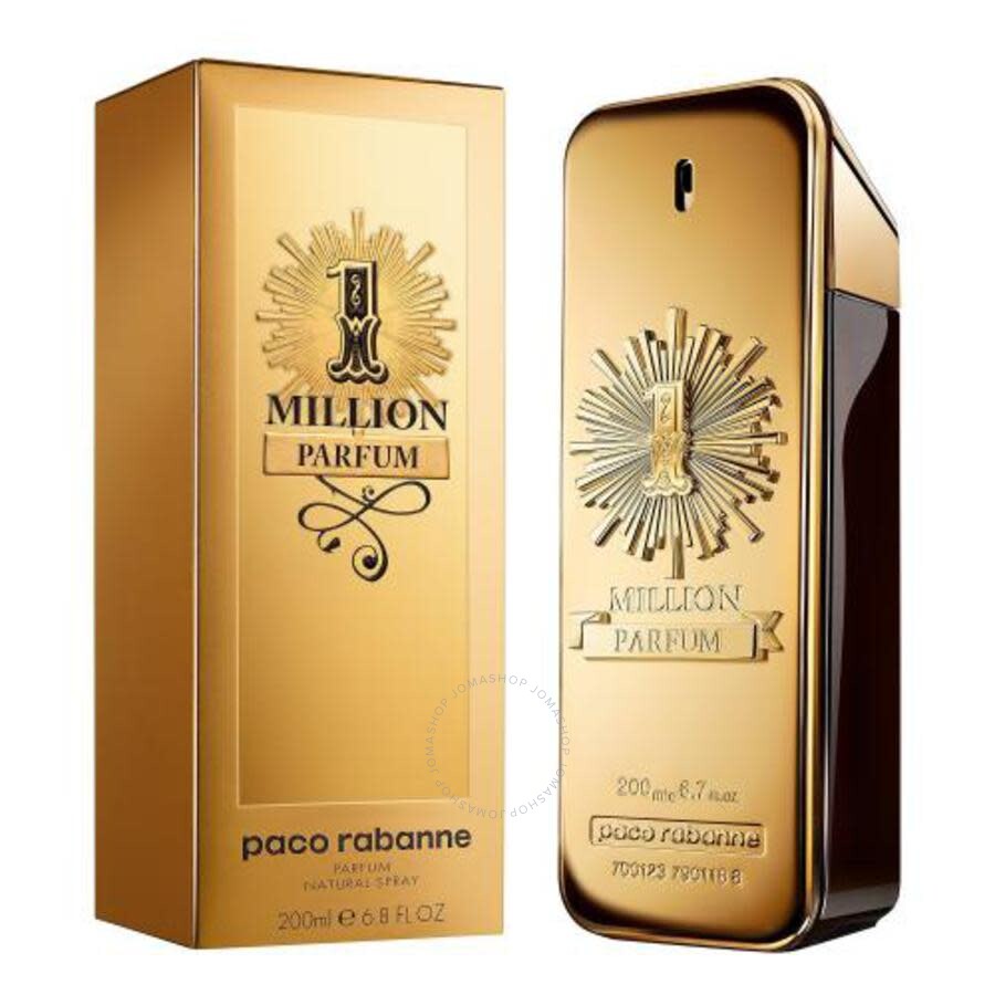 Frasco oficial do perfume PR 1 MILLION PARFUM 200ML