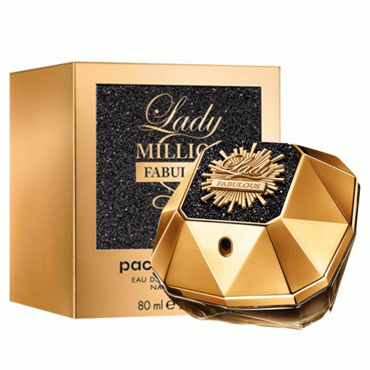 Frasco oficial do perfume *PR LADY MILLION FABULOUS EDP 50ML