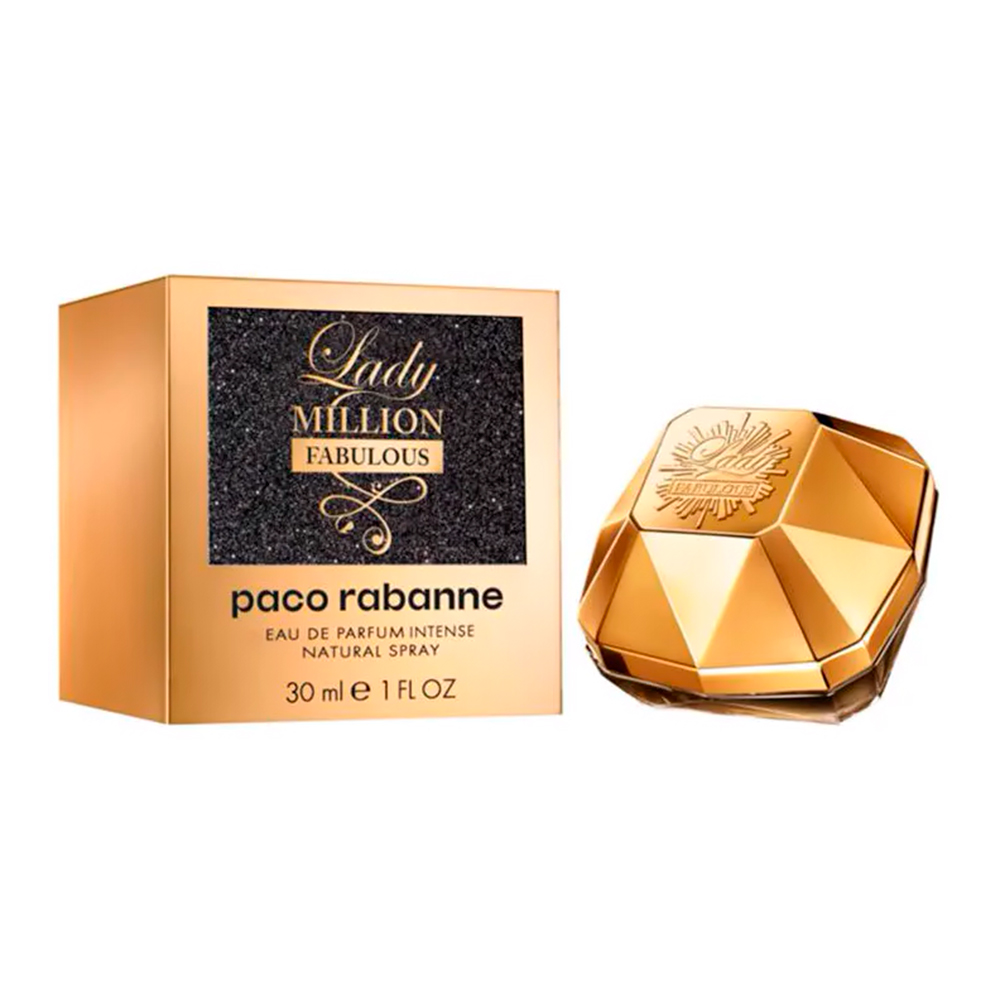 Frasco oficial do perfume *PR LADY MILLION FABULOUS EDP 30ML