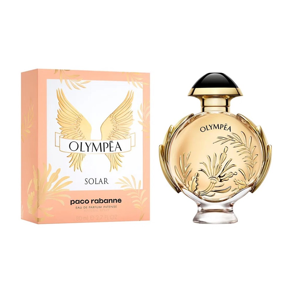 Frasco oficial do perfume *PR OLYMPEA SOLAR INTENSE EDP 80ML