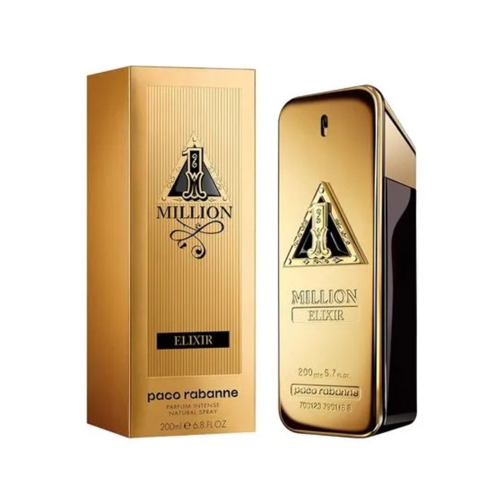 Frasco oficial do perfume PR 1 MILLION ELIXIR INTENSE EDP 200ML