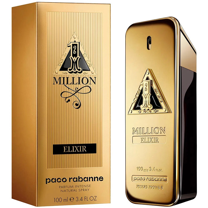 Frasco oficial do perfume PR 1 MILLION ELIXIR INTENSE 100ML