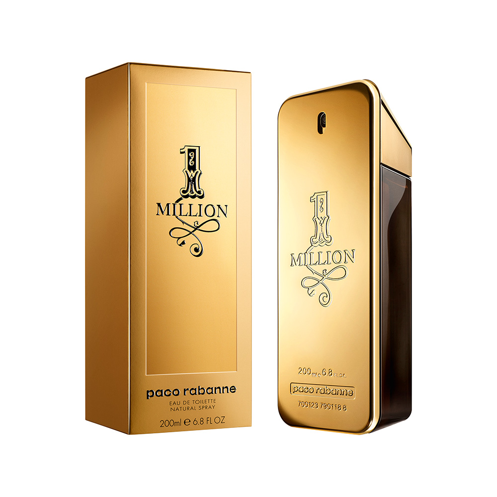 Frasco oficial do perfume PR 1 MILLION EDT 50ML