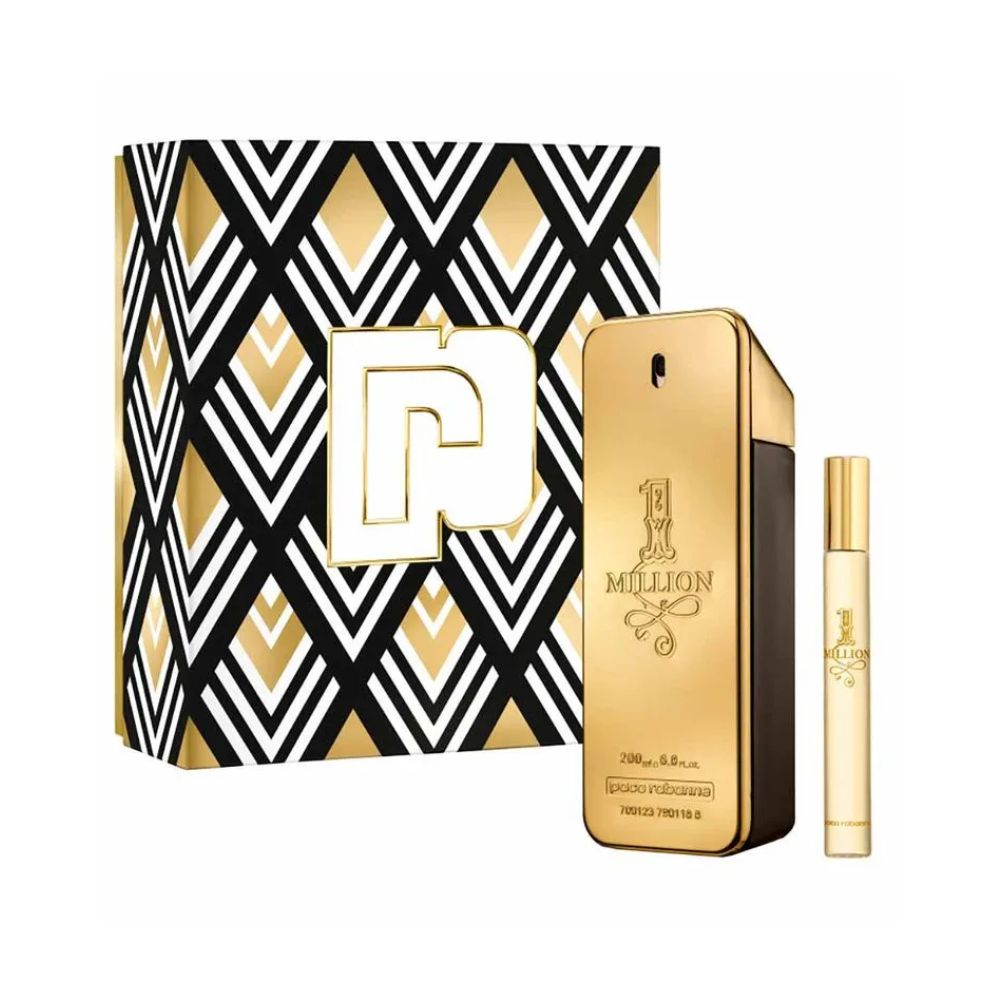 Frasco oficial do perfume *COFFRET PR 1 MILLION EDT 200ML+EDT 10ML