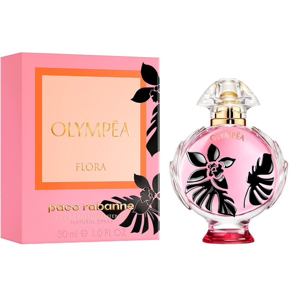 Frasco oficial do perfume *PR OLYMPEA FLORA EDP 30ML