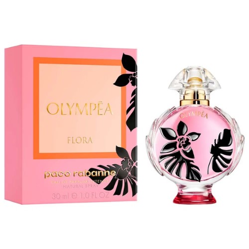 Frasco oficial do perfume *PR OLYMPEA FLORA EDP 50ML
