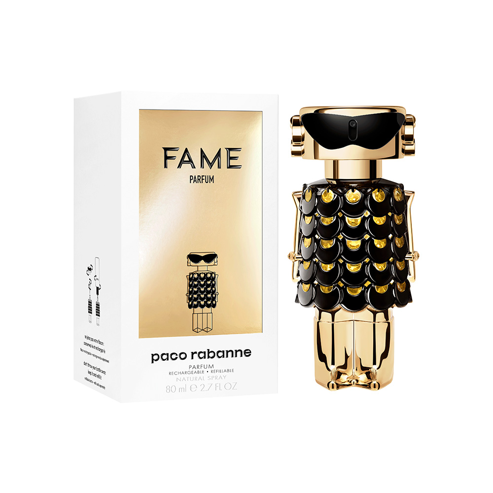 Frasco oficial do perfume PR FAME PARFUM 30ML