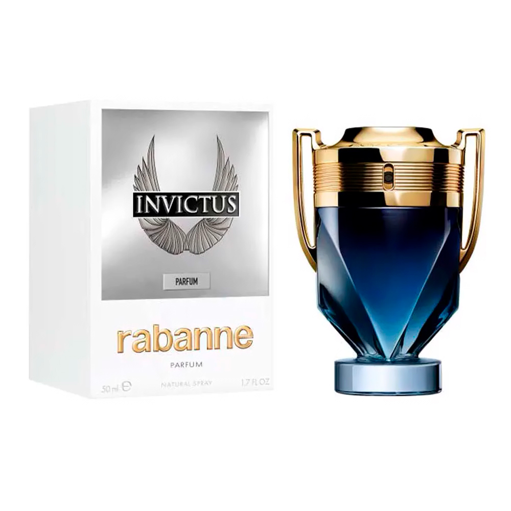 Frasco oficial do perfume PR INVICTUS PARFUM 50ML