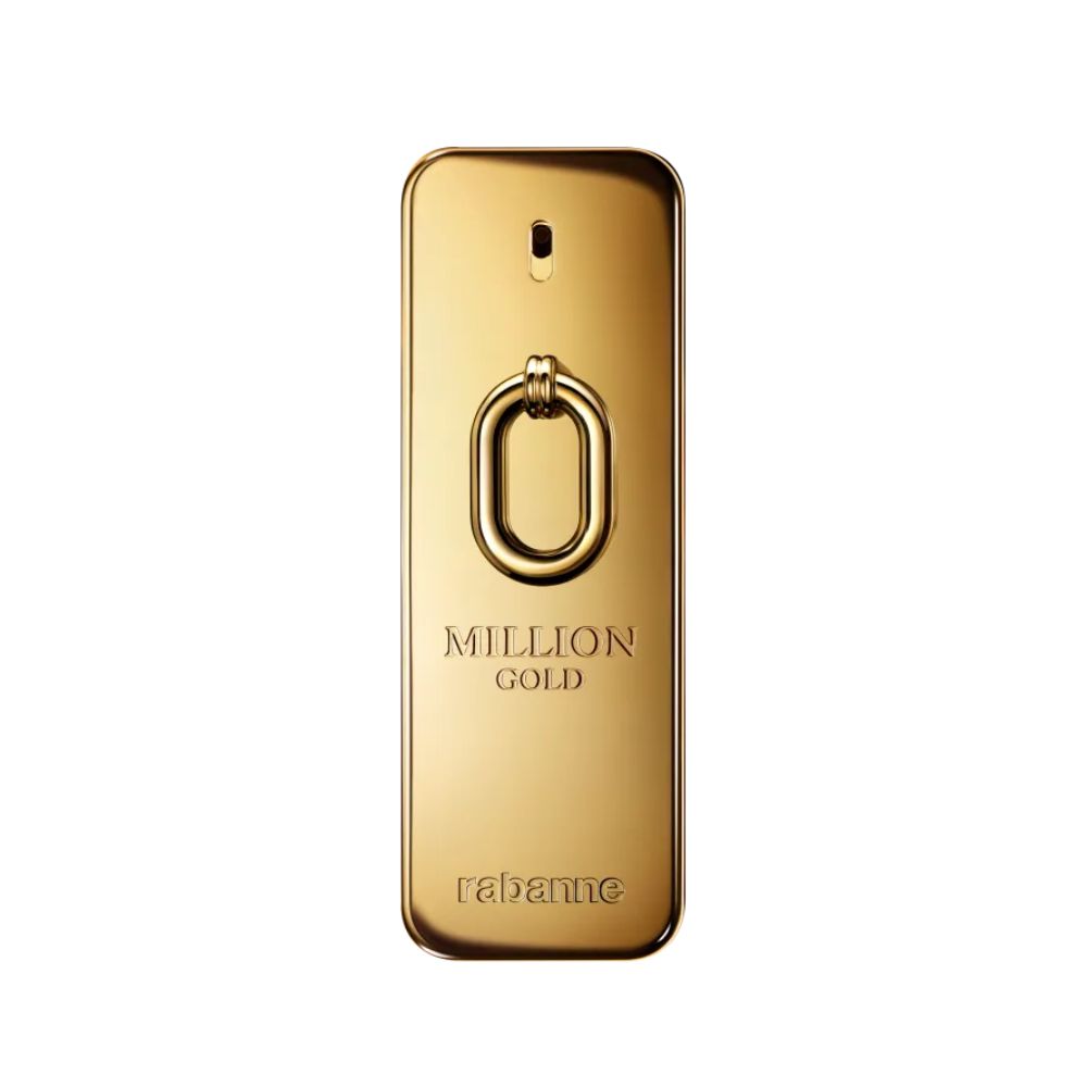 Frasco oficial do perfume PR MILLION GOLD EDP INTENSE 100ML