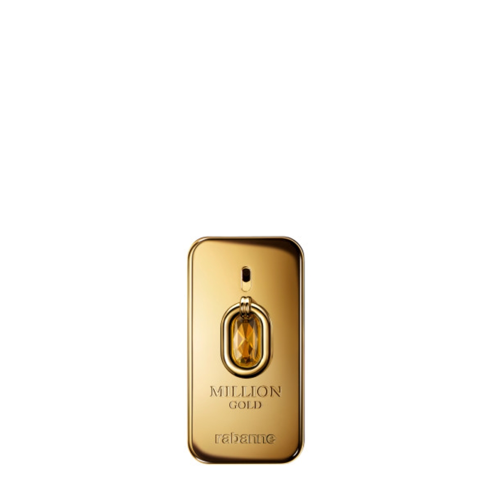 Frasco oficial do perfume PR MILLION GOLD ELIXIR FOR HIM EDP 50ML