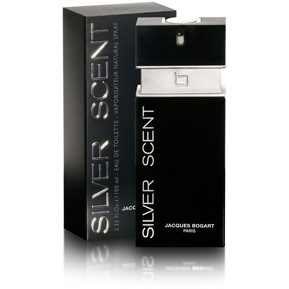 Frasco oficial do perfume JB SILVER SCENT HOMME EDT 100ML