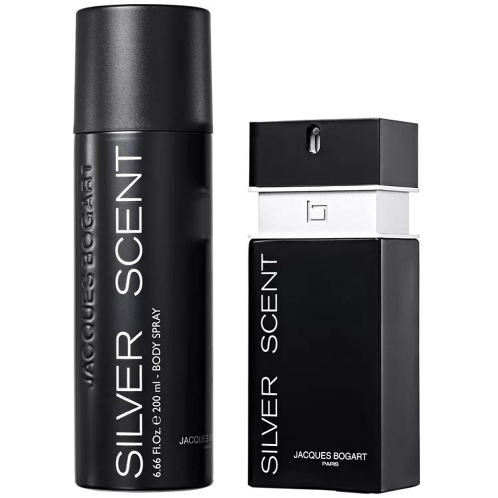 Frasco oficial do perfume COFFRET SILVER SCENT EDT 100ML+DEO 200ML
