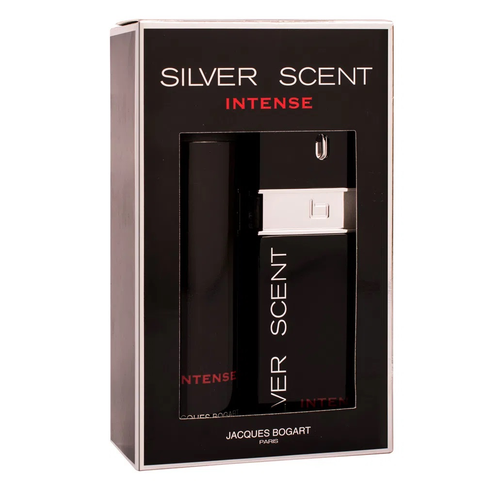 Frasco oficial do perfume COFFRET SILVER SCENT INTENSE EDT 100ML+DEO 200ML