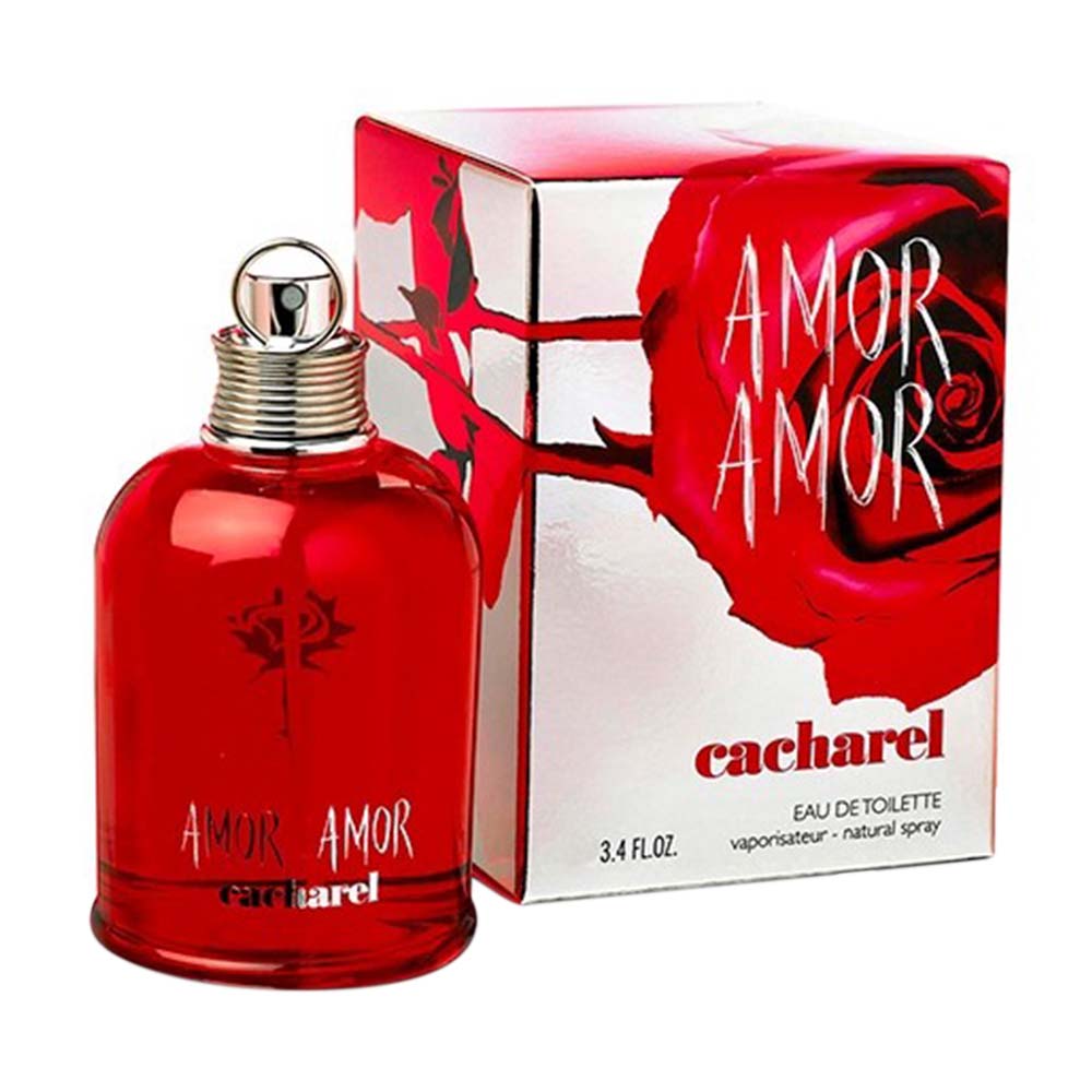 Frasco oficial do perfume AMOR AMOR FEMME EDT 100ML