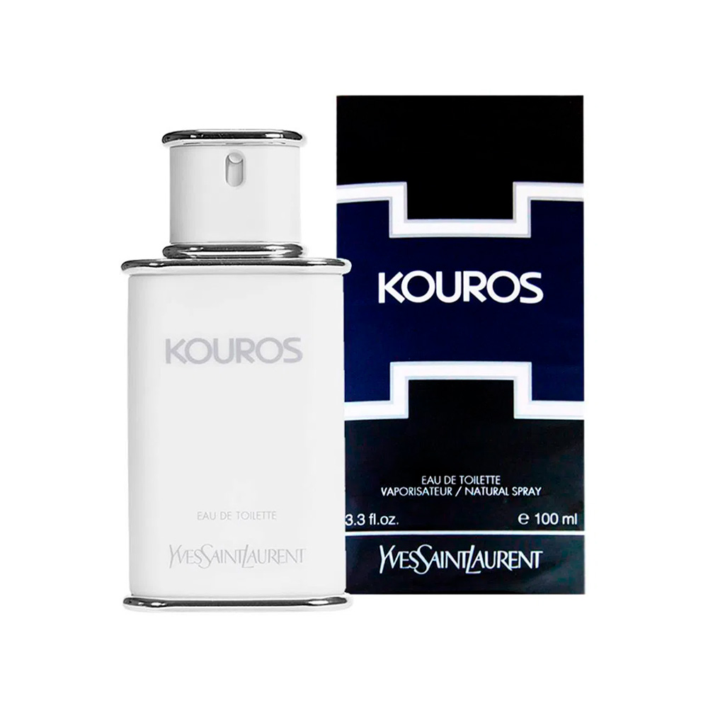 Frasco oficial do perfume YSL KOUROS POUR HOMME EDT 100ML