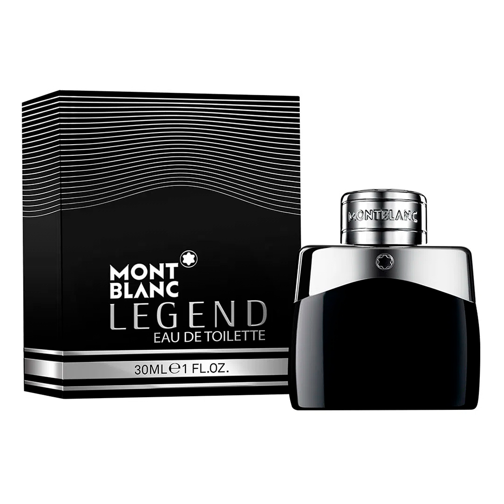 Frasco oficial do perfume MB LEGEND MEN EDT 30ML