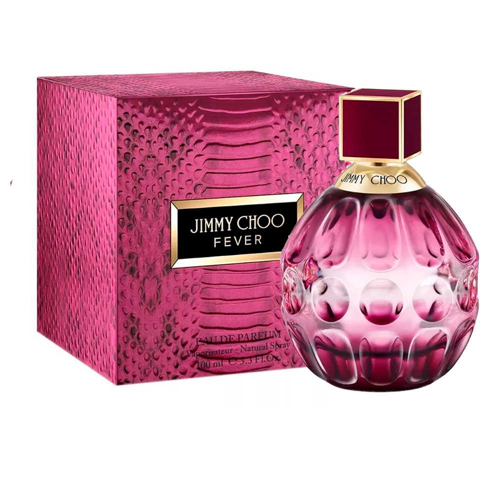 Frasco oficial do perfume JIMMY CHOO FEVER WOMEN EDP 40ML