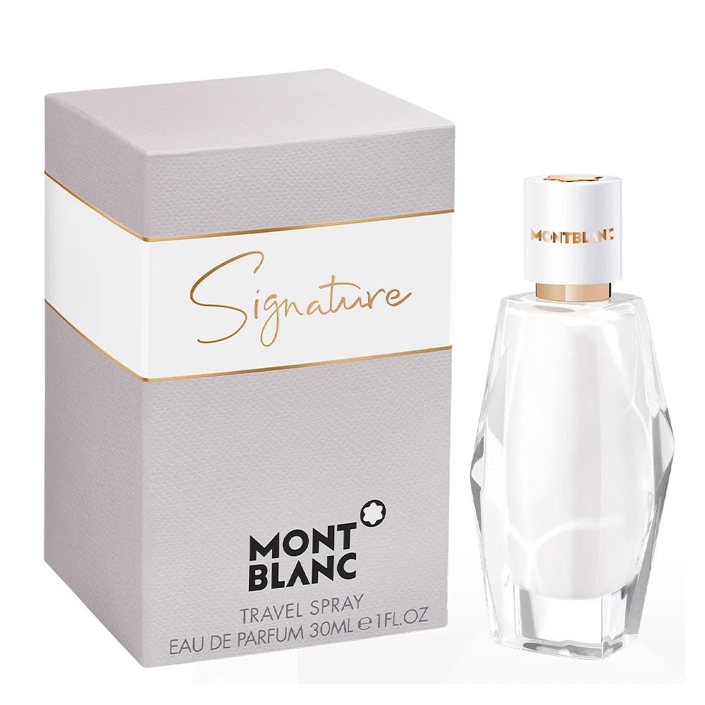 Frasco oficial do perfume MB SIGNATURE WOMAN EDP 30ML