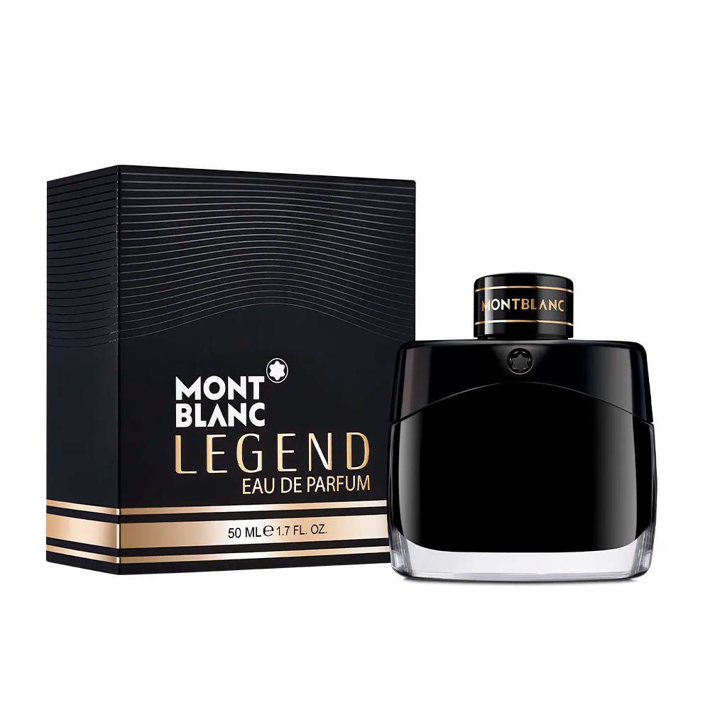 Frasco oficial do perfume MB LEGEND MEN EDP 50ML