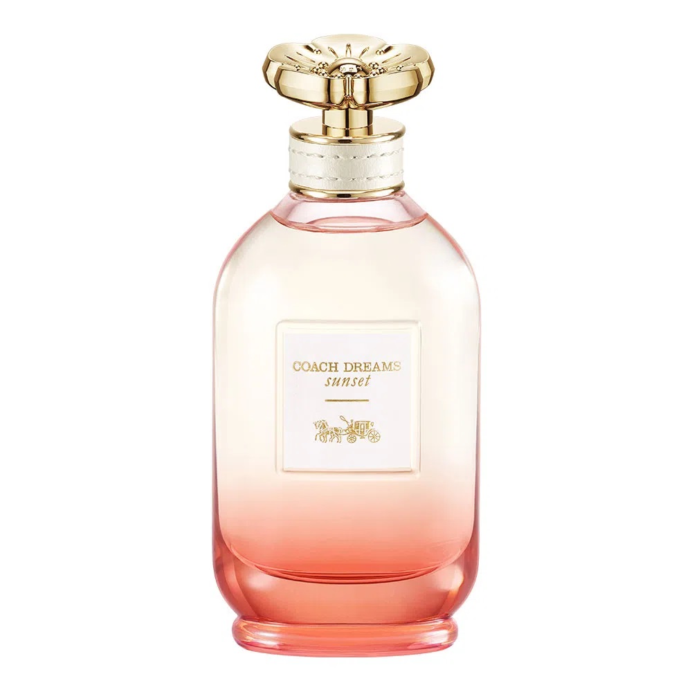 Frasco oficial do perfume COACH DREAMS SUNSET EDP 90ML