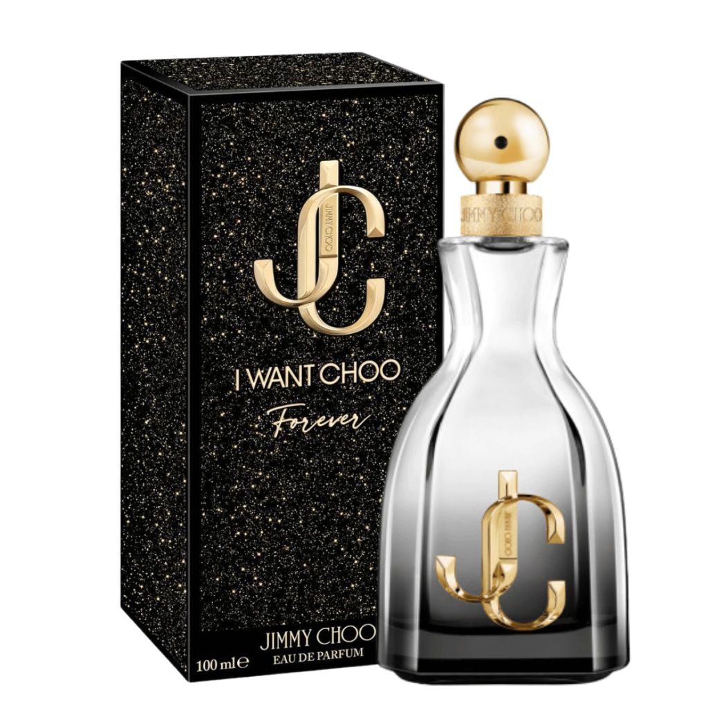 Frasco oficial do perfume JIMMY CHOO I WANT FOREVER EDP 100ML