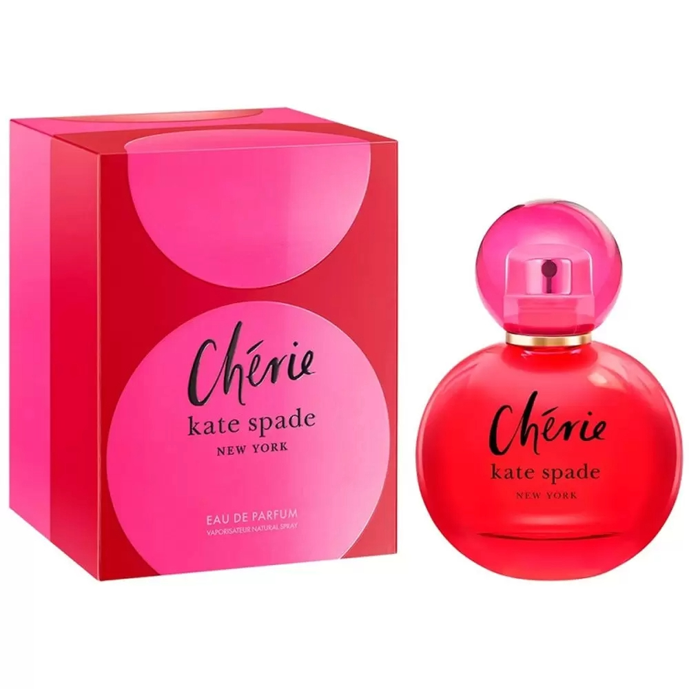 Frasco oficial do perfume KATE SPADE CHERIE EDP 60ML