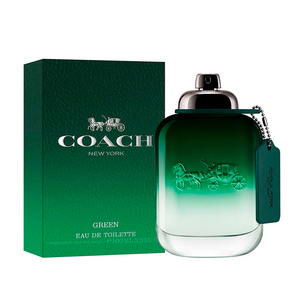Frasco oficial do perfume *COACH GREEN EDT 40ML